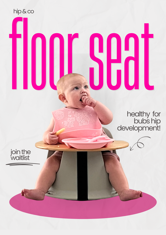 baby floor & booster seat bundle | 5m-1yr